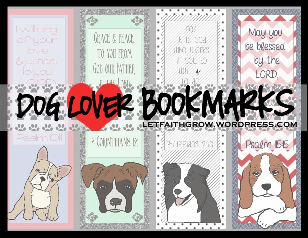 Puppy Bookmarks